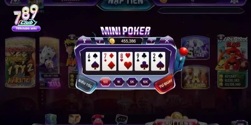 Cách chơi Mini Poker chi tiết từ A-Z cho người mới